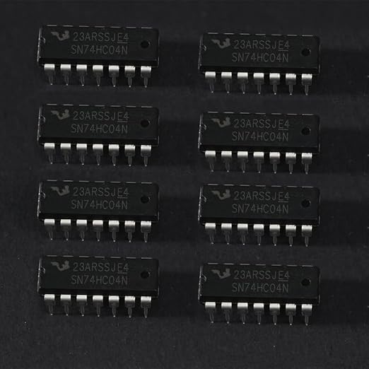 50Pcs 5 Values 74HCxx Series Logic IC Assortment Kit - IC Socket - 74HC00 74HC02 74HC04 74HC08 74HC32 Logic IC Chip IC Assortment Kit