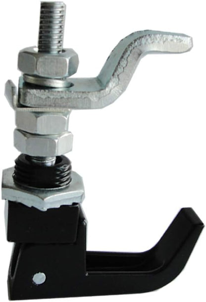 2PCS Black Powder Coated Lift and Turn Compression Latch, Adjustable Grip¡­