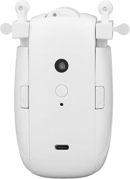 WALFRONT Smart Curtain Opener Electric Motor, Silent Automation, Easy Install, Smart WiFi Control for Bedroom and Living Room