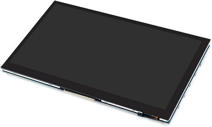 7 inch HDMI LCD 1024x600 Resolution Capacitive Touch Screen IPS Display Module Compatible with Raspberry Pi 4 3 2 1 B B+ A+,Jetson Nano,Support Software Resolution (up to 1920×1080)