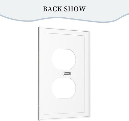 Decorative Outlet Covers Golden Shining Fantasy Kabbalah Tree of Life 1 Gang Duplex Light Switch Cover Plate Unique Wall Plate Electrical Switch Plate Covers for Bedroom Home Decor
