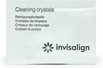 INVISALIGN Cleaning Crystals for Clear Aligners and Retainers, (50 Packets)