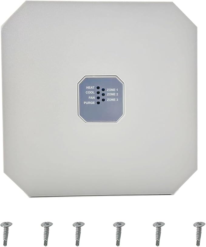 HZ311 Control Panel 24V HVAC Zone Controller for Single Stage Heat and Cool Systems Supports up to 3 Zones Variable Speed Fan and Auto Changeover