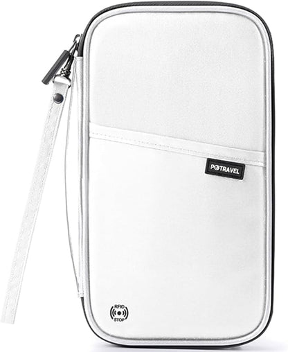VanFn RFID Travel Passport Wallet, Family Passport Holder, Trip Document Organizer P.Travel Series