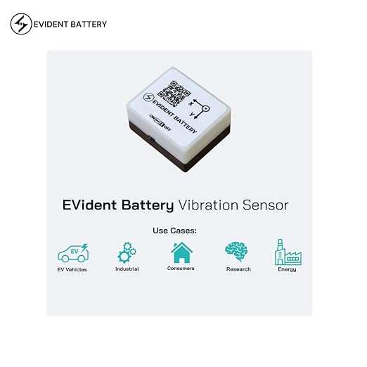 EVB Wi-Fi Vibration & Motion Sensor up to 6.66kHz | 6-Axis IMU (Accelerometer + Gyroscope) | Wi-Fi and AP Mode | API Software Portal | Sensor for Engineering Applications, EVs, & R&D Labs
