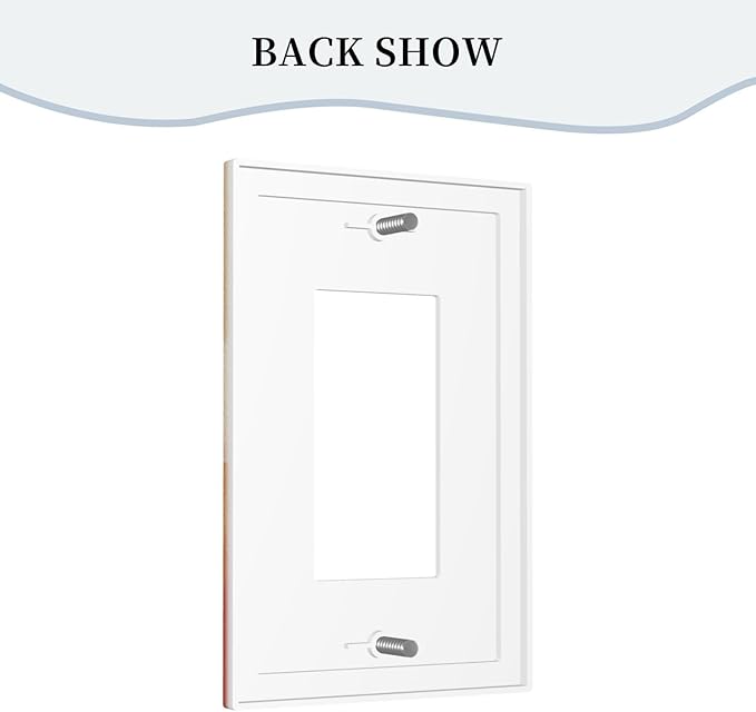 Decorative Outlet Covers Minimalist Black Women Bohemia Sun 1 Gang Rocker Light Switch Cover Plate Single Decora Light Switch Covers Wall Plate Faceplate for Bedroom Home Decor