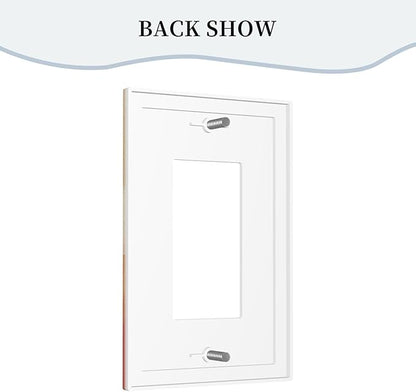 Decorative Outlet Covers Minimalist Black Women Bohemia Sun 1 Gang Rocker Light Switch Cover Plate Single Decora Light Switch Covers Wall Plate Faceplate for Bedroom Home Decor