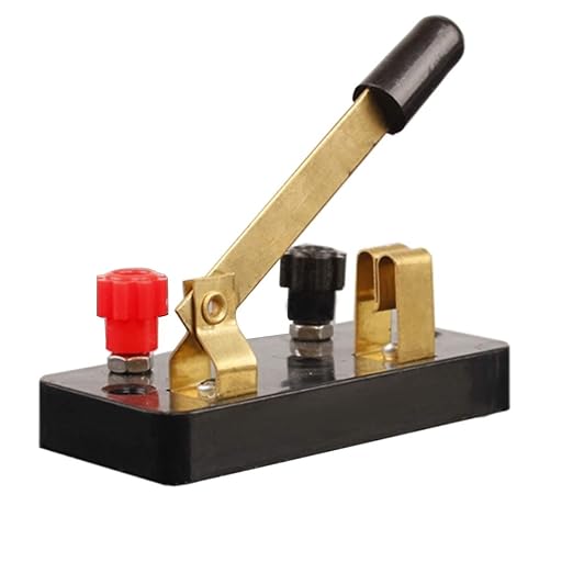 10pcs Single Knife Switch:Used for Physics Laboratory,School Electronic Experimenting,Great for Demos Teaching Basic Principles of Electricity & How a Simple Circuit Works
