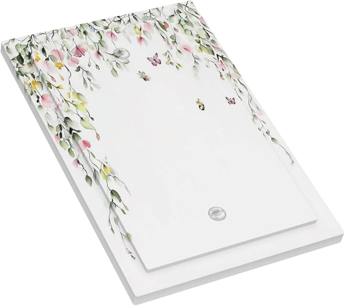 Watercolor Flowers Vine Colorful Butterfly Floral Light Switch Cover Plate 1 Gang No Device Blank Electrical Wall Plates Faceplate Decorative Switch Plate For Bed Room Living Room Decor