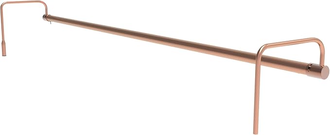 Cocoweb 43 Inch Tru-Slim Copper Picture Light - LED, 2700K, Adjustable Arm, Plug-in, Toggle Switch, Sleek and Compact Design