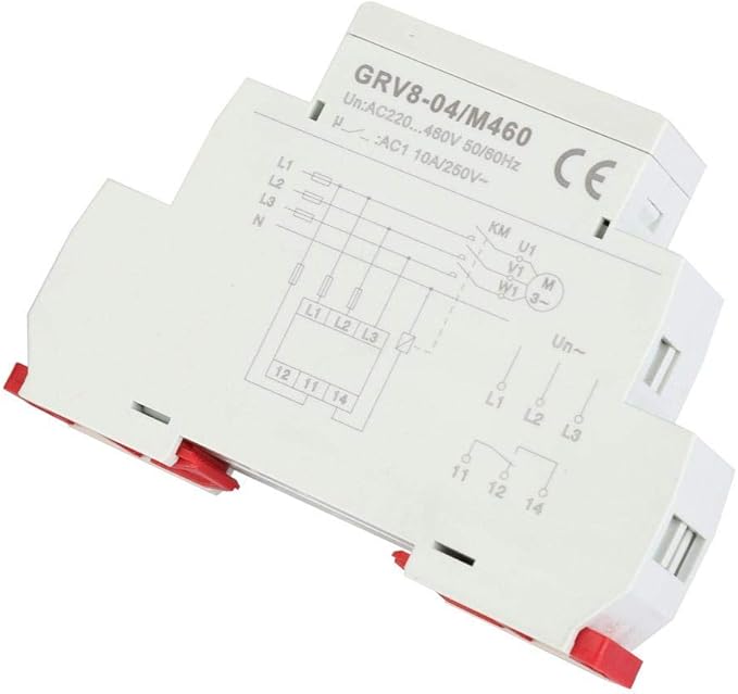 YWBL-WH GRV8-04 M460 Voltage Relay,3-Phase Voltage Monitoring Relay Phase Sequence Phase Failure