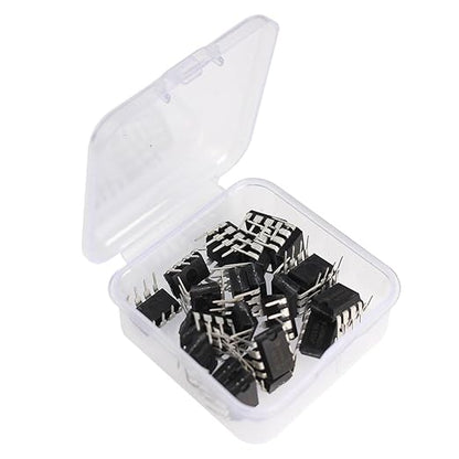 NE555 Timer IC NE555P Pulse Generator DIP-8 - Single Precision - with Box - 25PCS