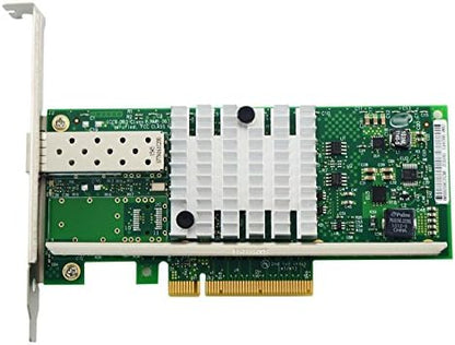 with Intel Chipset 82599 X520-DA1 E10G41BTDA 10G PCI-E X8 Fiber Server Adapter NIC Single Port SFP+