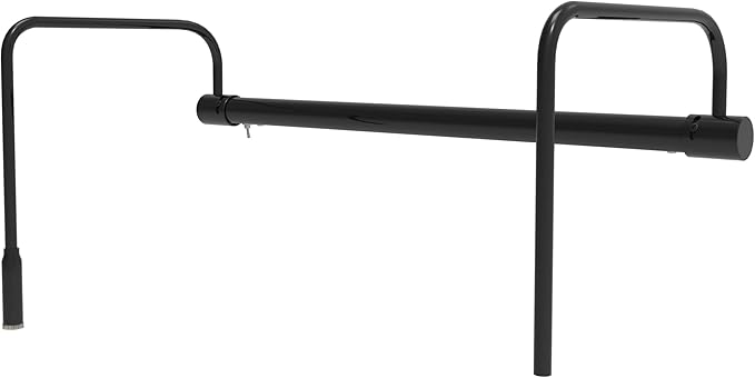 Cocoweb 16 Inch Tru-Slim Black Picture Light - LED, 2700K, Adjustable Arm, Plug-in, Toggle Switch, Sleek and Compact Design