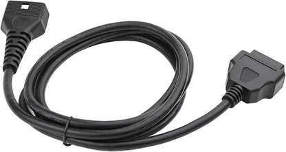 iKKEGOL Full 16 Pin OBD2 OBD II Male to Female Extension Cable Cord Diagnostic Tool Adapter for Auto Car Vehicle Truck 24V All OBD2 Port Plug Connector 24AWG (1M/3.3FT)