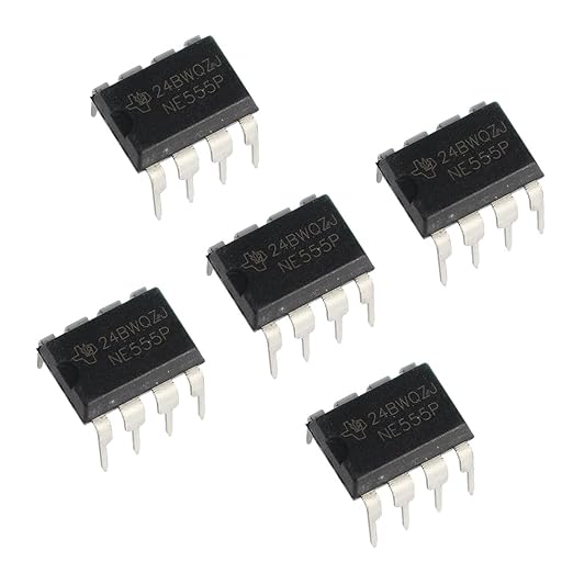 NE555 Timer IC NE555P Pulse Generator DIP-8 - Single Precision - with Box - 25PCS