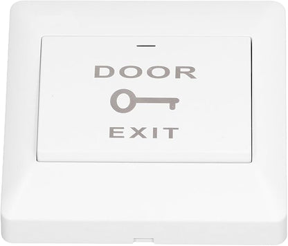 Push Button Door Release, Smart Door Switch Panel Push to Exit Button Release No or Com Switch Panel Auto Reset Wifi App Remote Voice Control