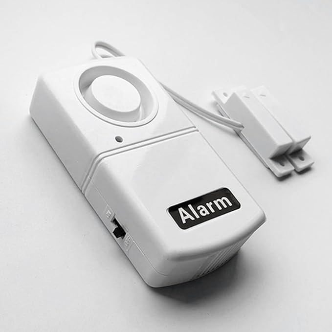 Burglar Alarm for Doors and Window 120dB High Decibel Salarm Sensor Battery Detector Door Magnetic System