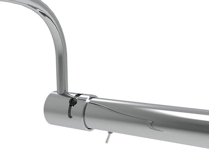 Cocoweb 21 Inch Tru-Slim Chrome Picture Light - LED, 2700K, Adjustable Arm, Plug-in, Toggle Switch, Sleek and Compact Design