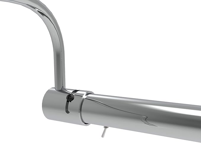 Cocoweb 43 Inch Tru-Slim Chrome Picture Light - LED, 2700K, Adjustable Arm, Plug-in, Toggle Switch, Sleek and Compact Design