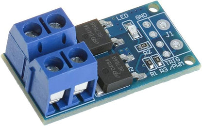 5PCS DC 5V-36V 15A(Max 30A) 400W Dual High-Power MOSFET Trigger Switch Drive Module 0-20KHz PWM Adjustment Electronic Switch Control Board Motor Speed Control Lamp Brightness Control