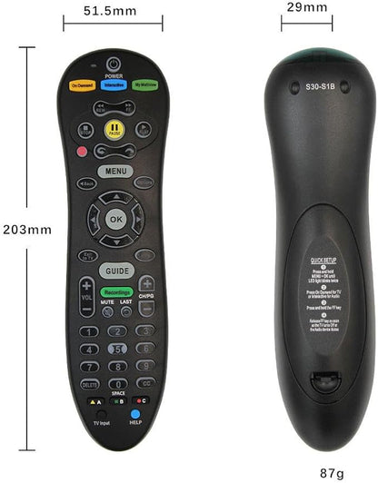 S30-s1b Remote for Att Uverse Remote Control Universal Replacement - 1 Unit