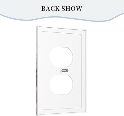 Birds Sitting on Flowers Tree Branch Light Switch Cover 1 Gang Outlet Plate Single Duplex Wall Plate Covers Decorative Switchplate Electrical Faceplate for Farmhouse Living Decor