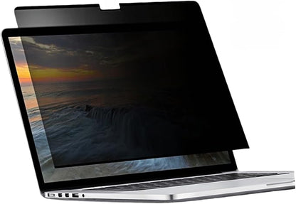 Easy On/Off Magnetic 360° Privacy Screen Filter Compatible with MacBook Pro 16 inch (2024, 2023, 2022, 2021, M4, M3, M2, M1, Pro, Max), Anti Glare Laptop Privacy Screen Shield with Camera Cover - UV block 90%-Model: A2485 A2780 2991 A3186 A3403