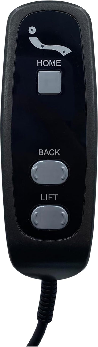 5 Button 5 Pin Remote Kaidi Model KDH130A-001 Lift Chairs Power Recliner Hand Control Replacement