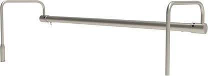 Cocoweb 21 Inch Tru-Slim Satin Nickel Picture Light - LED, 2700K, Adjustable Arm, Plug-in, Toggle Switch, Sleek and Compact Design