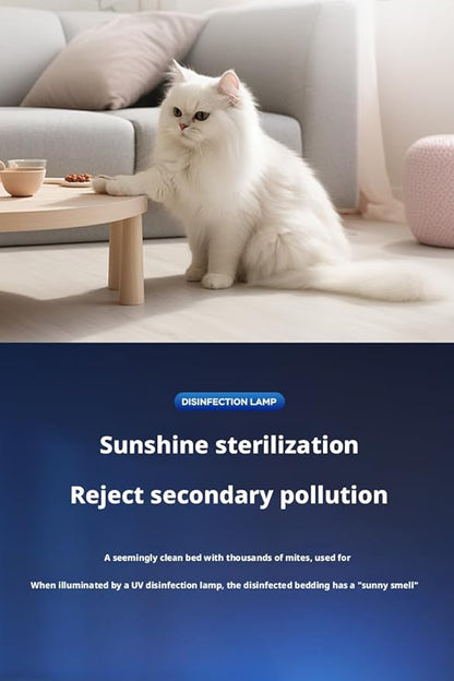 UV Light Sanitizer with Ozone,Ultraviolet Light Sanitizer for Room,Home Disinfection Device,15/30/60 Minutes Timer