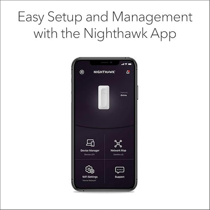 NETGEAR WiFi 6 Range Extender (EAX12) - Add up to 1,200 sq. ft., 15 Devices - AX1600 Dual-Band Wireless Signal Booster & Repeater (up to 1.6 Gbps Speed), WPA3 Security, Smart Roaming, Free Expert Help