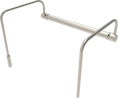 Cocoweb 12 Inch Tru-Slim Satin Nickel Picture Light - LED, 2700K, Adjustable Arm, Plug-in, Toggle Switch, Sleek and Compact Design