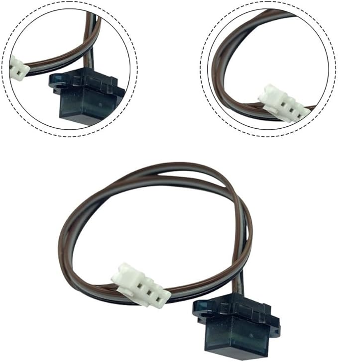 Optical Non-Contact Water Level Control Switch Sensor, for Household Appliances, Water Dispensers, Coffee Machines, DC 1.8-5.5V Low Power, IP67 Protection, for M3 Mount, Black