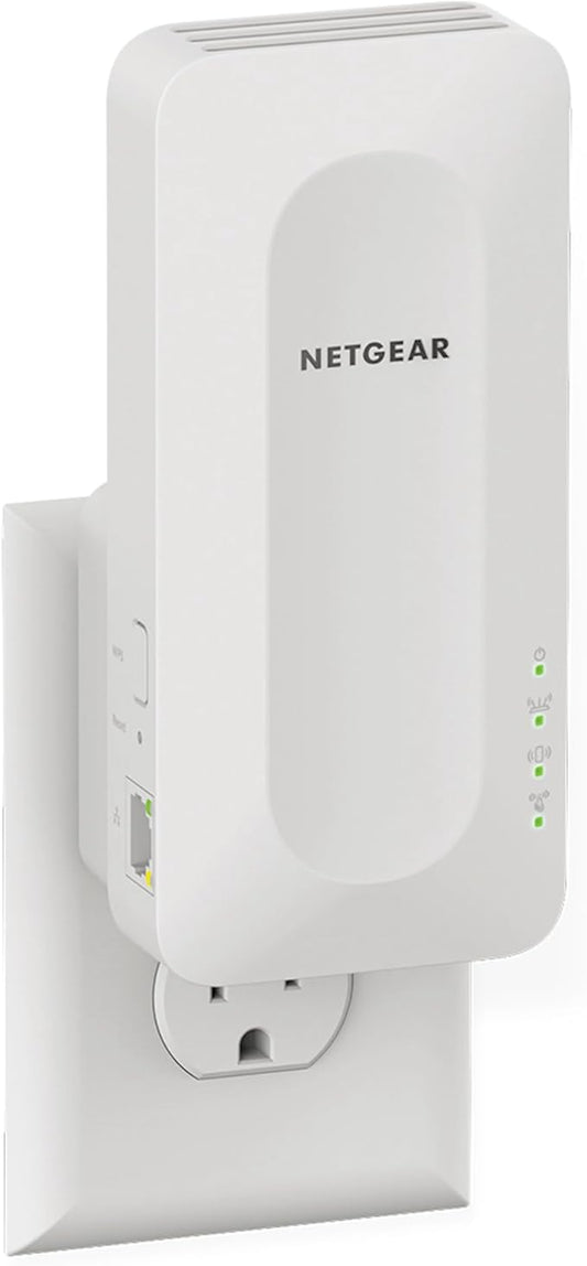 NETGEAR WiFi 6 Mesh Range Extender (EAX15) - Add up to 1,500 sq. ft., 20 Devices with AX1800 Dual-Band Wireless Signal Booster & Repeater (up to 1.8 Gbps Speed), WPA3 Security, One WiFi Name
