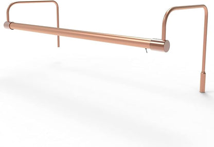 Cocoweb 21 Inch Tru-Slim Copper Picture Light - LED, 2700K, Adjustable Arm, Plug-in, Toggle Switch, Sleek and Compact Design