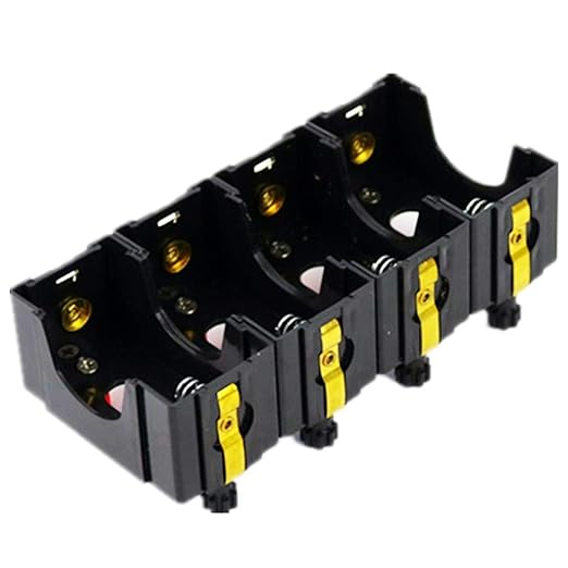 6pcs Series or Parallel D Battery Holder:Used for Physics Laboratory,School Electronic Experimenting,Great for Demos Teaching Basic Principles of Electricity & How a Simple Circuit Works