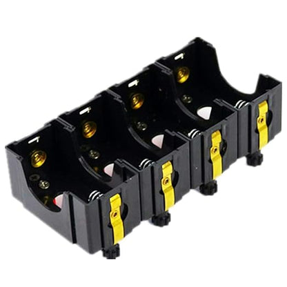 6pcs Series or Parallel D Battery Holder:Used for Physics Laboratory,School Electronic Experimenting,Great for Demos Teaching Basic Principles of Electricity & How a Simple Circuit Works