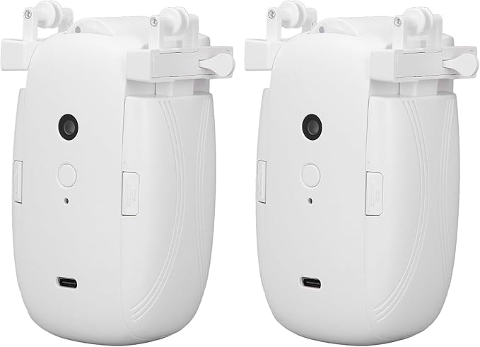 WALFRONT Smart Curtain Opener Electric Motor, Silent Automation, Easy Install, Smart WiFi Control for Bedroom and Living Room