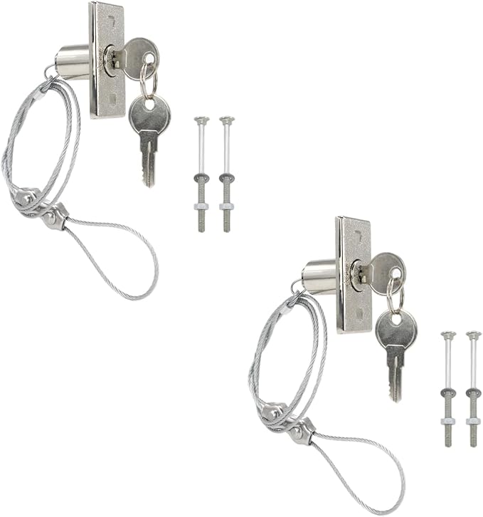 Universal Garage Door Opener Emergency Garage Door Disconnect Release Lock Kit-2pack
