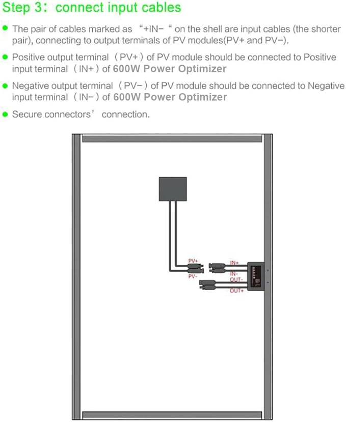 Y&H Module-Level PV Power Optimizer Max Outpot Power 600W System Voltage 1500V MPPT Real-time Panel Monitoring