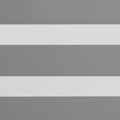 Motorized Blinds with Remote, Cordless Automatic Zebra Shades, Smart Blind for Windows, Grey, 20 x 72