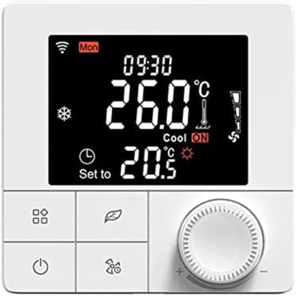 Smart Thermostat With Voice Control Support For Alexa And Google Assistant, Weekly Programmable Schedule, And Energy Saving Mode For Efficient Home Temperature Control