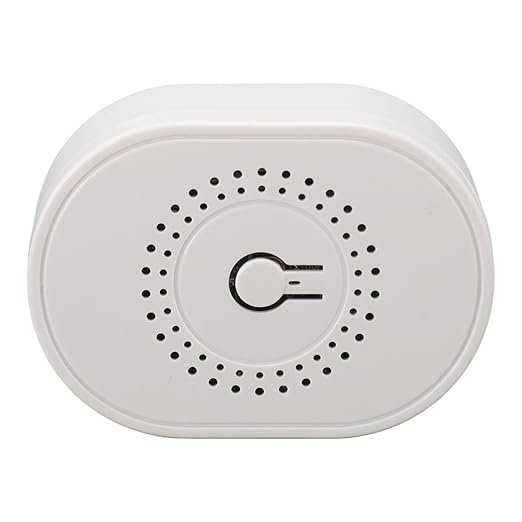 Compact Smart WiFi Switch Timer Voice Control Home Automation Module for Smart Life App for Peace of Mind White 100-240V (W1)