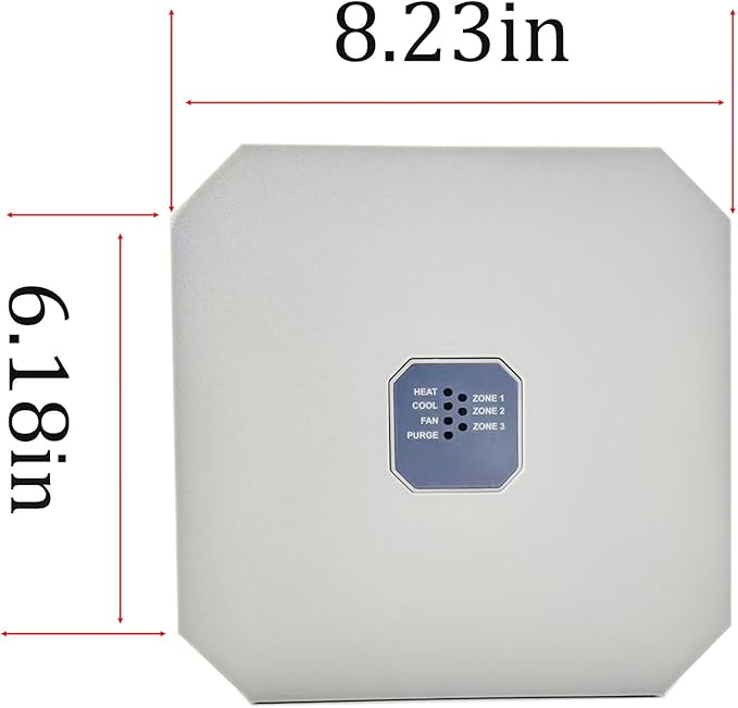 HZ311 Control Panel 24V HVAC Zone Controller for Single Stage Heat and Cool Systems Supports up to 3 Zones Variable Speed Fan and Auto Changeover