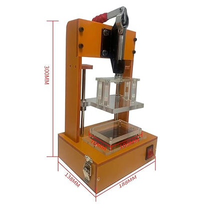 DIY Printed Circuit Board Test Fixture, Universal PCB Test Embryo Frame PCBA Testing Jig Bakelite Fixture Test Rack FPCB Tester Stand (Type A)