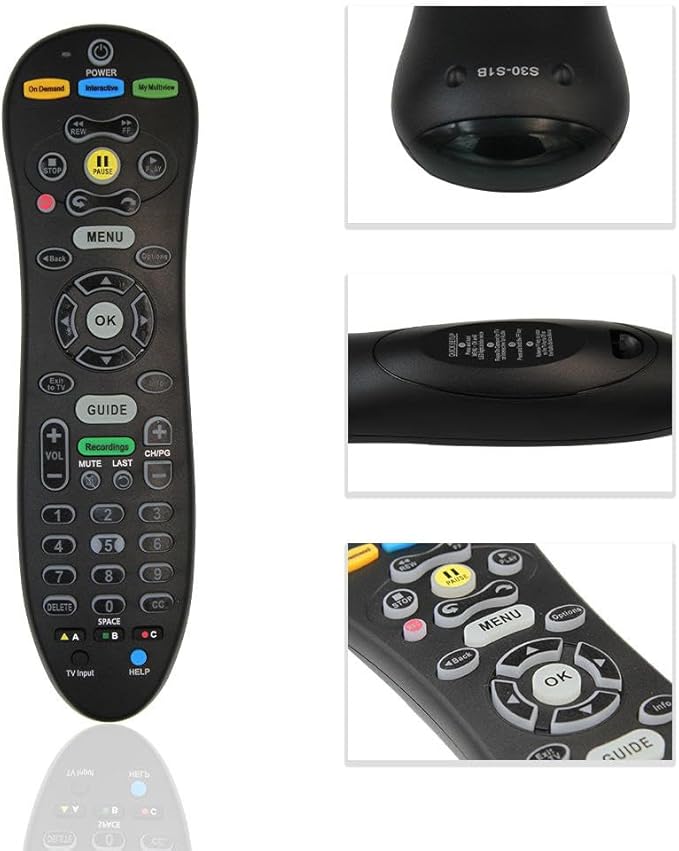 S30-s1b Remote for Att Uverse Remote Control Universal Replacement - 1 Unit