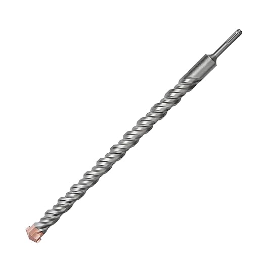 1-3/16 x 19.7 inch (30x500mm) SDS Plus Masonry Drill Bit, Rotary Hammer Drill Bit,Concrete Drill Bit for Concrete, Brick, Block (19.7 inch / 500mm Length, 1-3/16 inch (30mm))