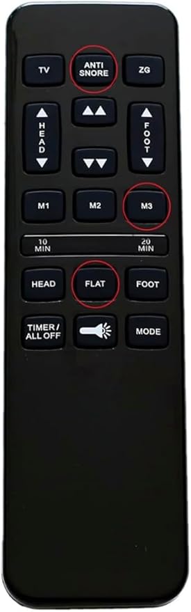 Richmat HJH55 Remote + HJC18 Control Box for Adjustable Bed Base Combo