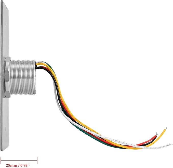 Infrared Sensor Exit Button IR Touchless Door Release 304 Stainless Steel IP67 Waterproof with LED Indicator for Access Control Systems
